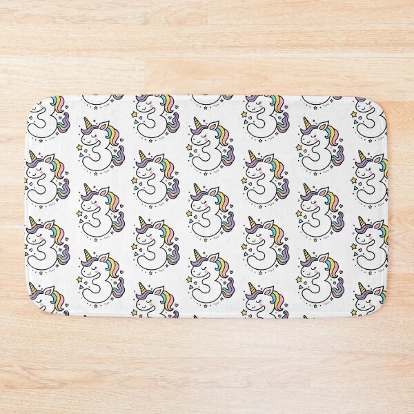 Item preview, Kids Unicorn 3th Birthday 3 Years Old Third Bday designed and sold by Blok45.