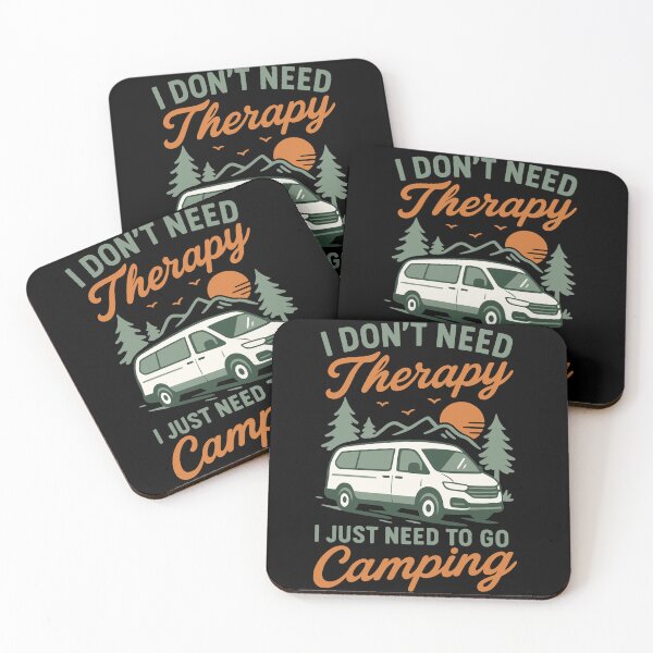 Item preview, I Don't Need Therapy Go Camping Van Funny Camper designed and sold by LuminOrb.
