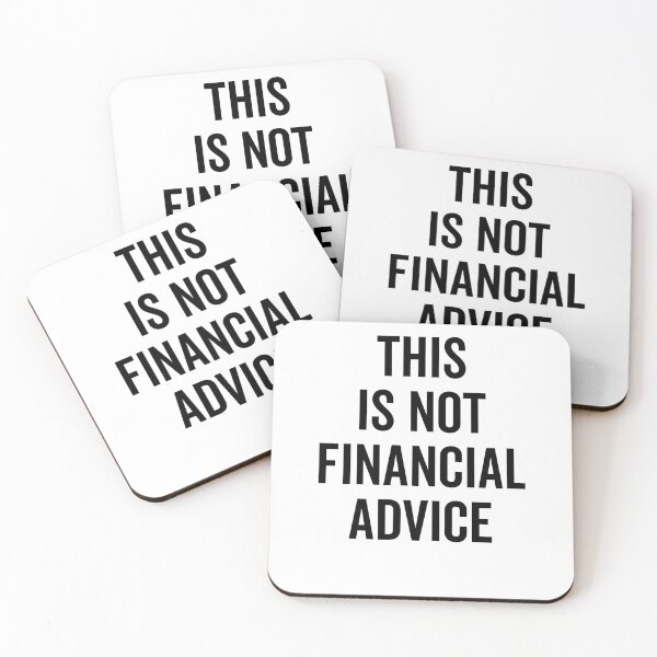 Item preview, This Is Not Financial Advice designed and sold by Frank Ring.