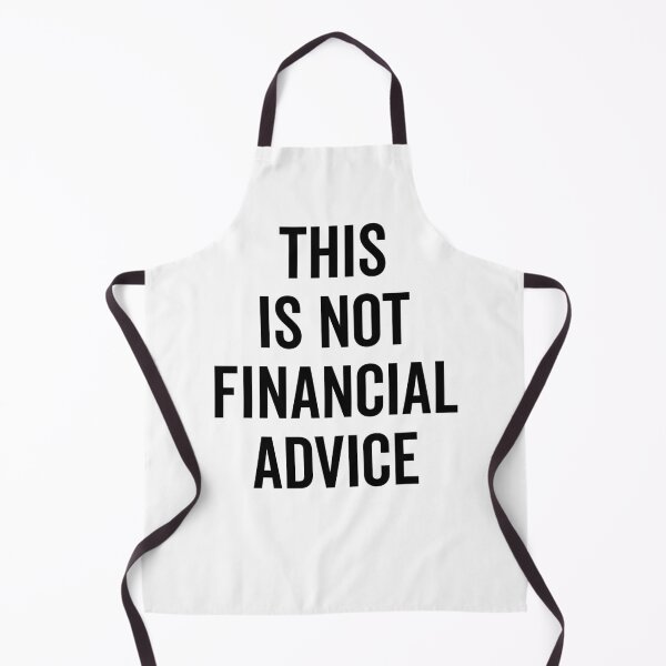 Item preview, This Is Not Financial Advice designed and sold by Frank Ring.