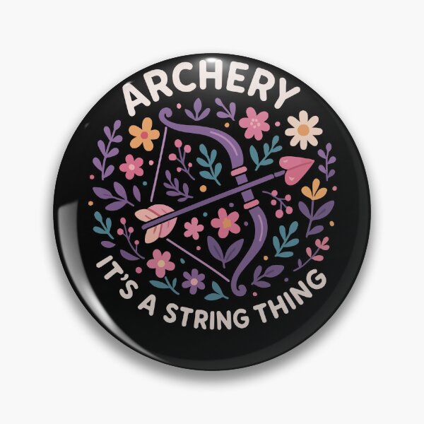 Item preview, Archery It's A String Thing Bow Archer designed and sold by LuminOrb.