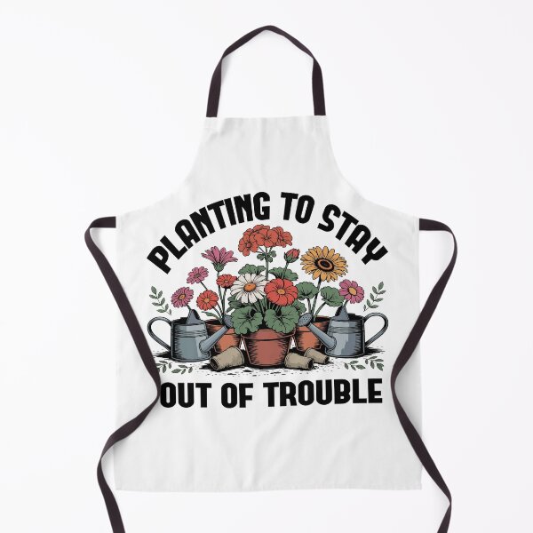 Item preview, Planting To Stay Out Of Trouble Funny Gardening Design, Plant Lover, Floral Garden Summer Tee, Plant Gift Sublimation Designs designed and sold by Merchall store.