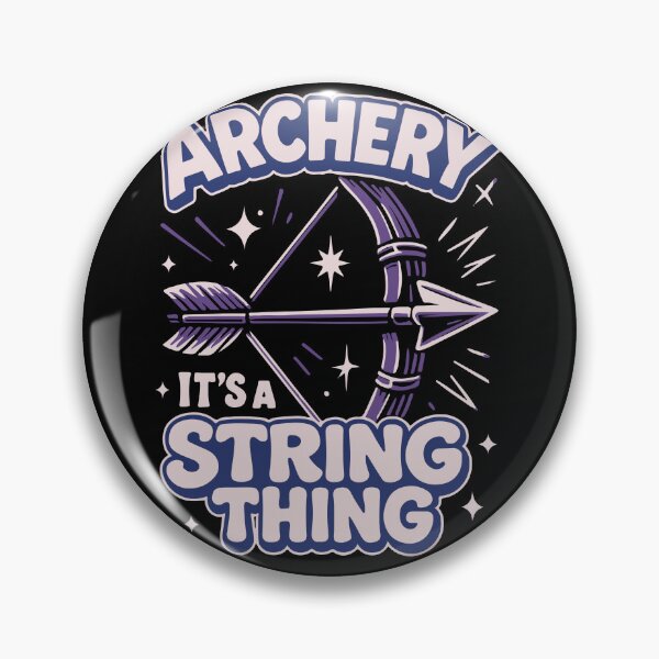 Item preview, Archery It's A String Thing Bow Archer designed and sold by LuminOrb.