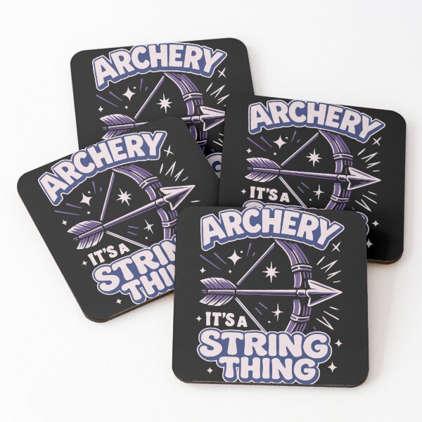 Item preview, Archery It's A String Thing Bow Archer designed and sold by LuminOrb.