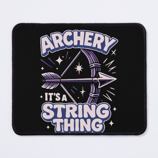 Item preview, Archery It's A String Thing Bow Archer designed and sold by LuminOrb.