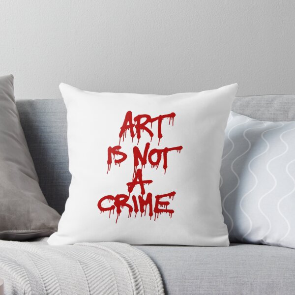 Item preview, art is not a crime designed and sold by Mesusi.