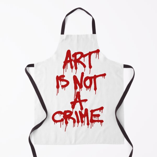 Item preview, art is not a crime designed and sold by Mesusi.