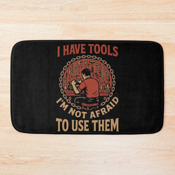 Item preview, I Have Tools Not Afraid To Use Them Garage designed and sold by LuminOrb.