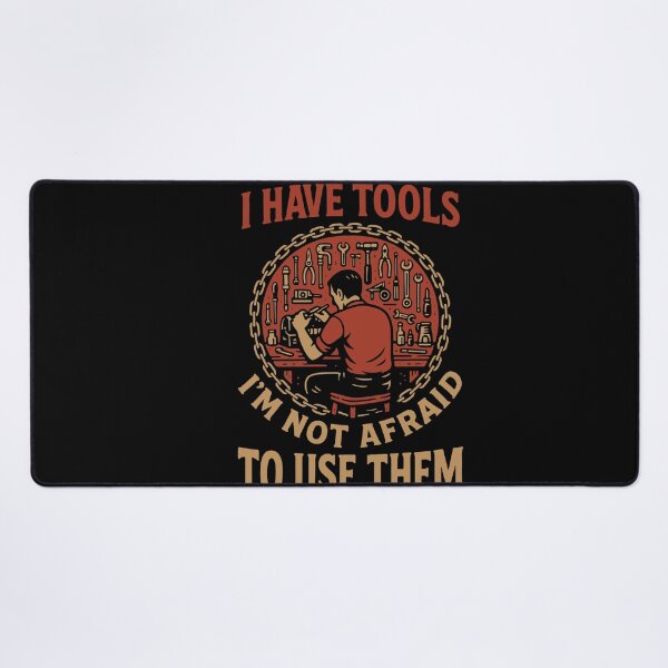 Item preview, I Have Tools Not Afraid To Use Them Garage designed and sold by LuminOrb.