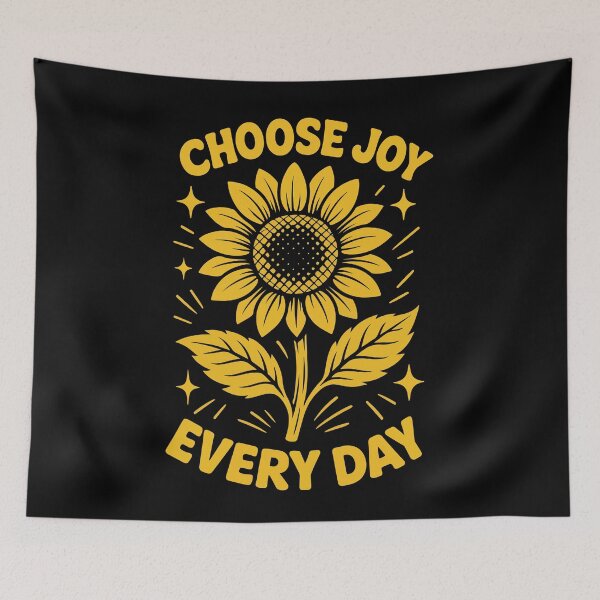 Item preview, Choose Joy Every Day Mindfulness Affirmation designed and sold by LuminOrb.
