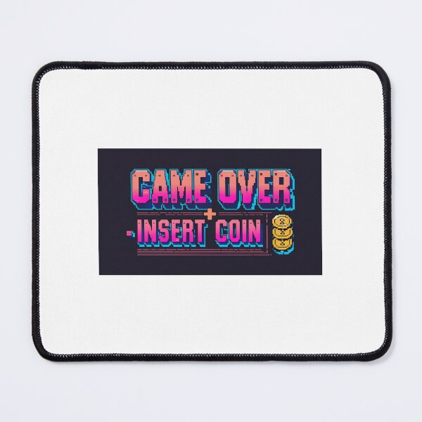 Item preview, GAME OVER – INSERT COIN Retro Pixel Design designed and sold by Respawned.