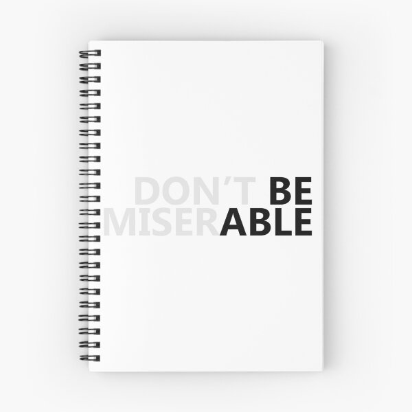 Item preview, dont be miserable designed and sold by Mesusi.