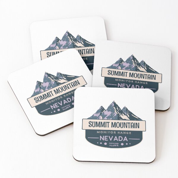 Item preview, Summit Mountain, Monitor Range, Nevada, Mountain Design designed and sold by Wanderful-roads.
