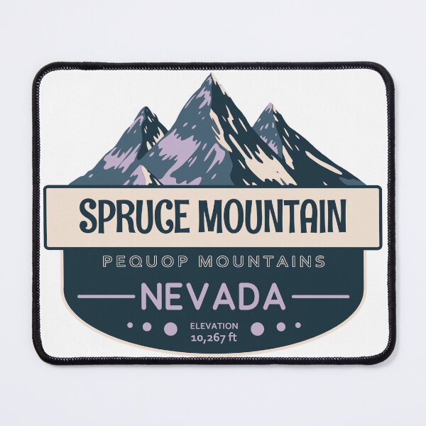 Item preview, Spruce Mountain, Pequop Mountains, Nevada, Mountain Design designed and sold by Wanderful-roads.