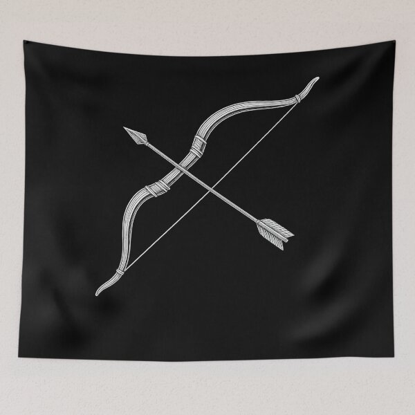 Item preview, Archery Bow Target Archer Arrow Design designed and sold by LuminOrb.