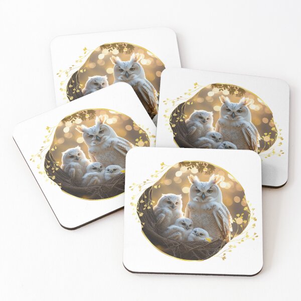 Item preview, Cute owl family designed and sold by Gardenpets.