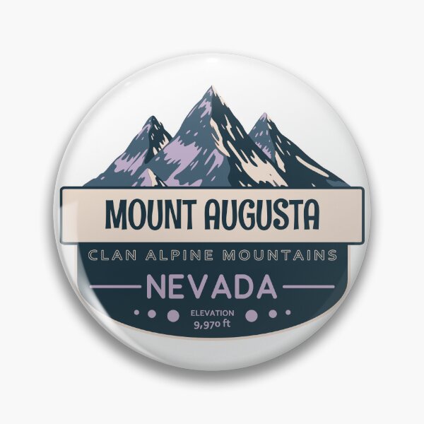 Artikelvorschau, Mount Augusta, Clan Alpine Mountains, Nevada, Bergdesign entworfen und verkauft von Wanderful-roads.