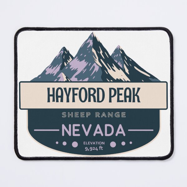 Item preview, Hayford Peak, Sheep Range, Nevada, Mountain Design designed and sold by Wanderful-roads.