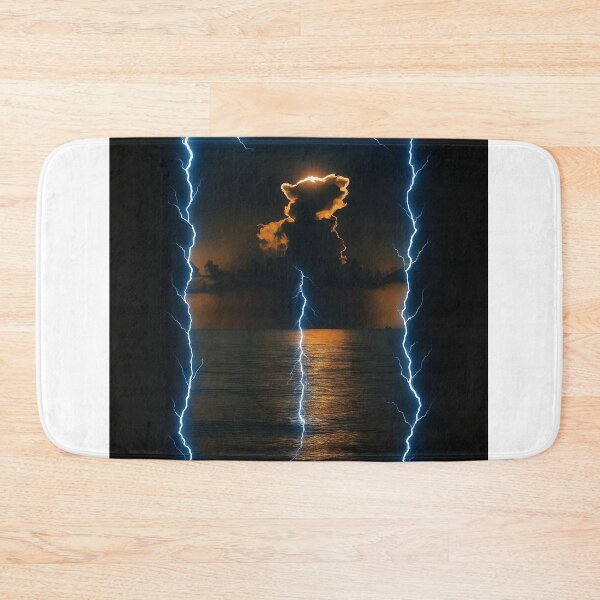 Item preview, Lightning Sunset – Patriotic Storm on the Horizon designed and sold by lineandlegacy.