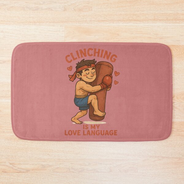 Item preview, Clinch Is My Love Language – Funny Muay Thai & Boxing Fighter Gift for Martial Arts Lovers designed and sold by JaelTees.