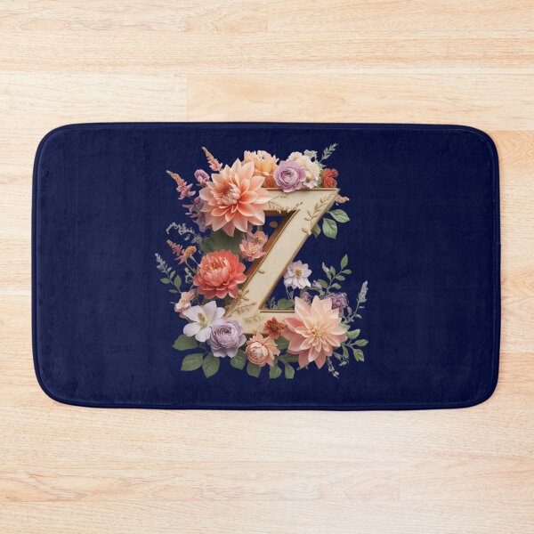 Item preview, Elegant Floral Monogram Letter Z – Botanical Initial with Peonies, Roses & Dahlias | Personalized Gift & Feminine Decor designed and sold by AmenAlways.