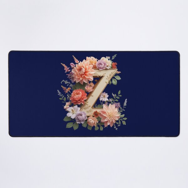 Item preview, Elegant Floral Monogram Letter Z – Botanical Initial with Peonies, Roses & Dahlias | Personalized Gift & Feminine Decor designed and sold by AmenAlways.