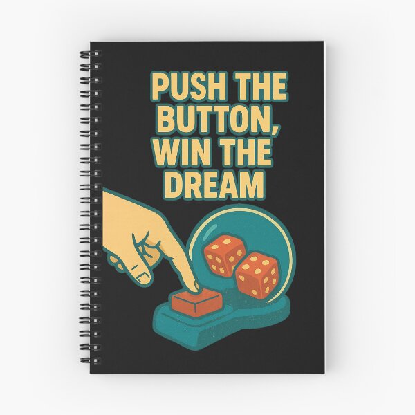 Item preview, Push the Button, Win the Dream designed and sold by JapplesBrewer.