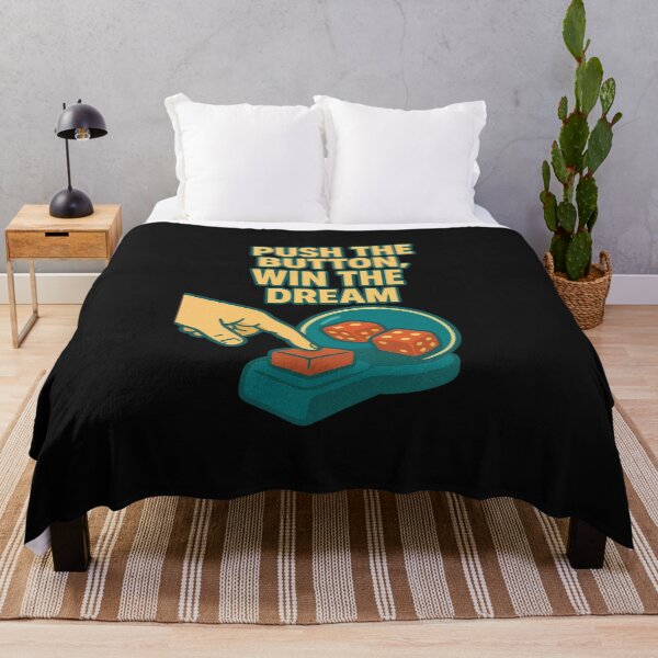 Item preview, Push the Button, Win the Dream designed and sold by JapplesBrewer.