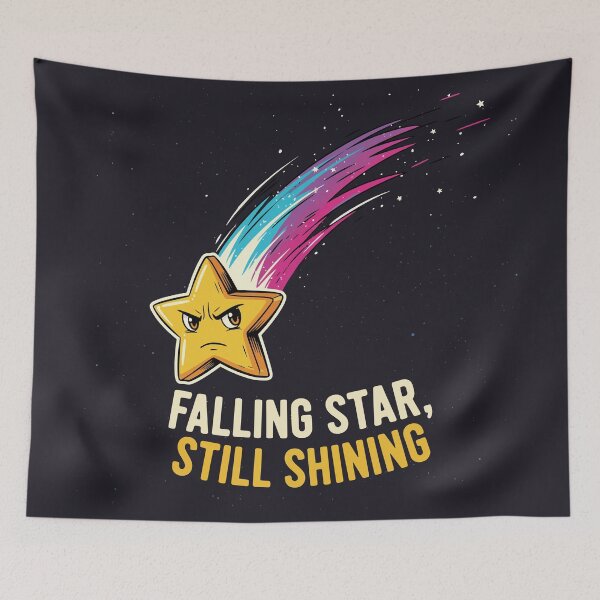 Item preview, Falling Star, Still Shining designed and sold by Amir Faysal.