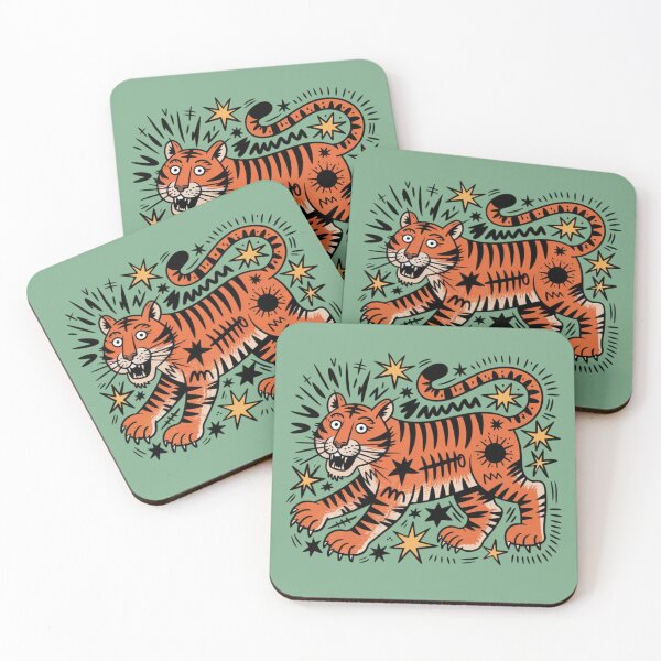 Item preview, Cartoon Tiger designed and sold by 123ks.