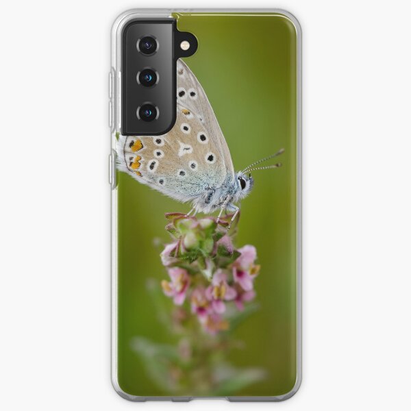 Common Blue Butterfly  Samsung Galaxy Soft Case