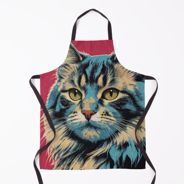 Item preview, Street Art Cats - Norwegian Forest Cat designed and sold by Skyeleigh and Spideough.