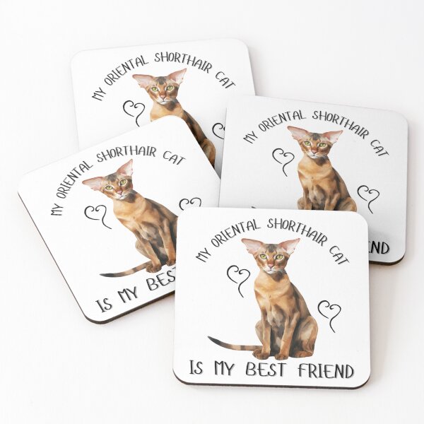 Item preview, My Oriental Shorthair Cat Is My Best Friend designed and sold by Viikis.