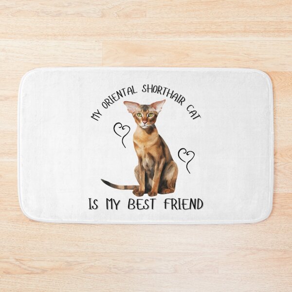 Item preview, My Oriental Shorthair Cat Is My Best Friend designed and sold by Viikis.