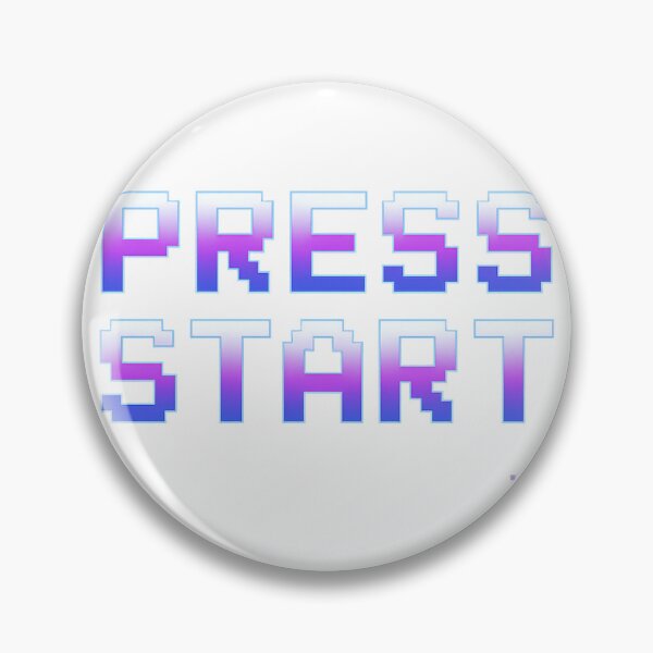 Item preview, Press Start – Retro Pixel Gaming Design designed and sold by DMSdesigns1.