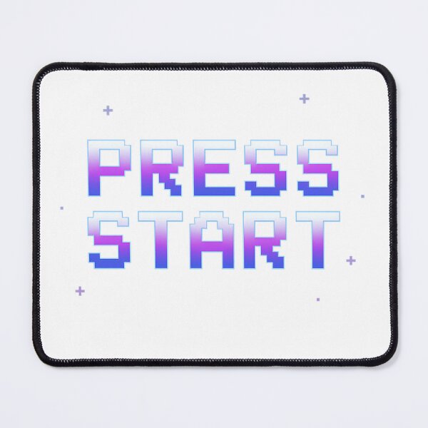 Item preview, Press Start – Retro Pixel Gaming Design designed and sold by DMSdesigns1.