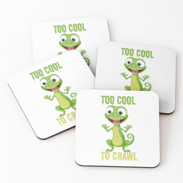 Item preview, Too Cool To Crawl Lizard Lizard Meme, Elio lizard meme Sticker designed and sold by Yemison Art.