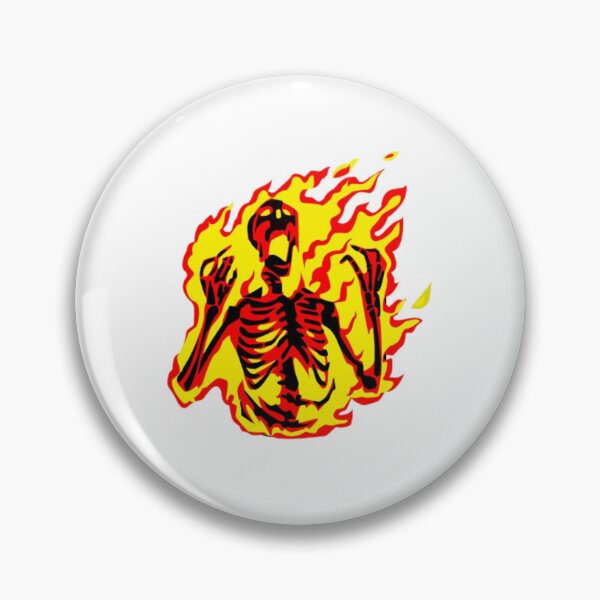 Item preview, Burning Skeleton designed and sold by kyokyyosei.