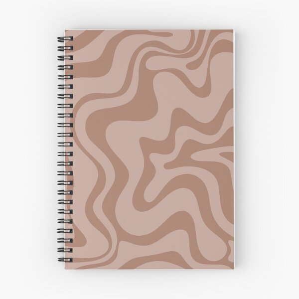 Item preview, Retro Liquid Swirl Abstract Pattern in Double Mocha designed and sold by kierkegaard.