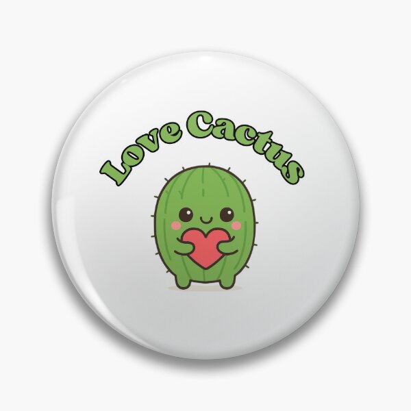 Item preview, Love Cactus – Cute Kawaii Chibi Plant Design designed and sold by artbyTSR.