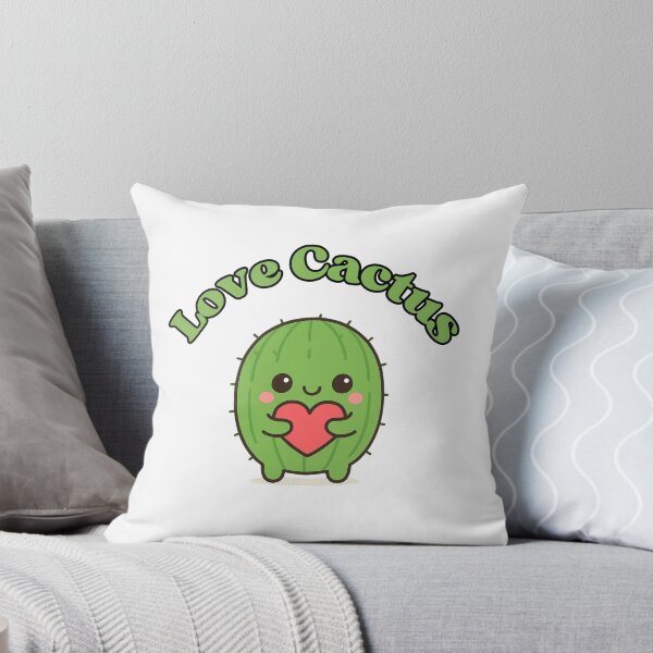 Item preview, Love Cactus – Cute Kawaii Chibi Plant Design designed and sold by artbyTSR.