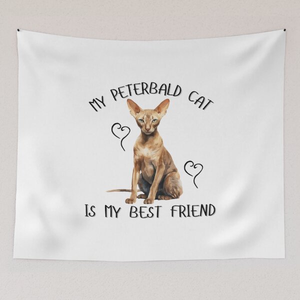 Item preview, My Peterbald Cat Is My Best Friend designed and sold by Viikis.