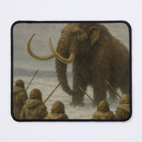 Item preview, Woolly Mammoth Stand | Perfect for Extinct Creature Lovers designed and sold by CornerstonePics.