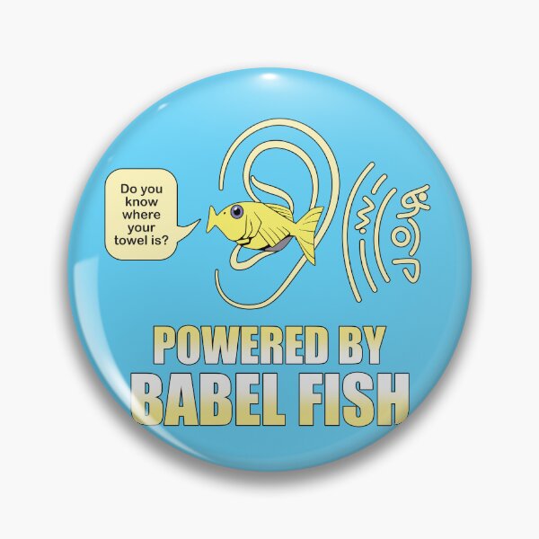 Item preview, Powered By Babel Fish designed and sold by DesertG.