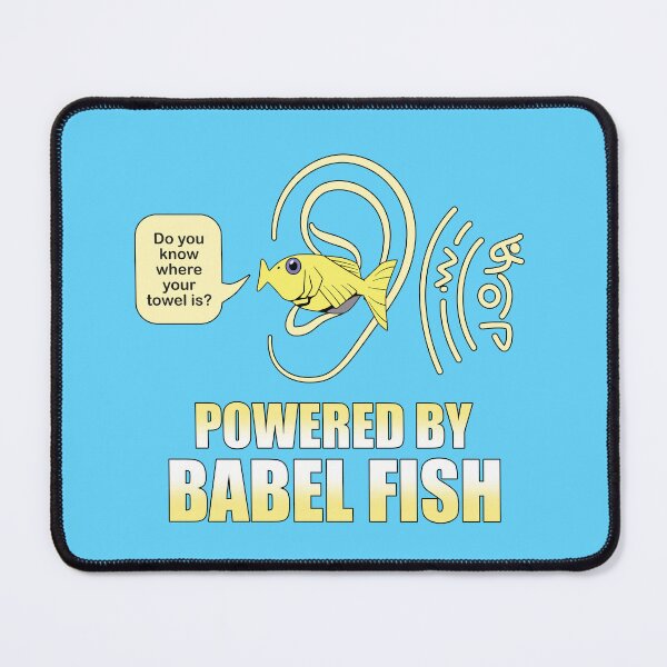 Item preview, Powered By Babel Fish designed and sold by DesertG.