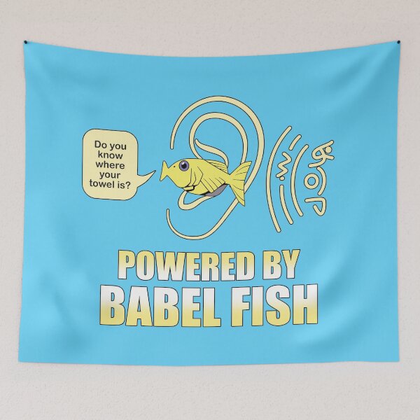 Item preview, Powered By Babel Fish designed and sold by DesertG.