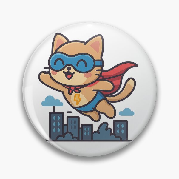 Item preview, Flying Kitten – Little Hero of the Sky designed and sold by ALBANAT.