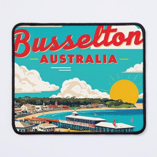 Item preview, Busselton Australia Vintage Travel Tourism designed and sold by TravelersGems.