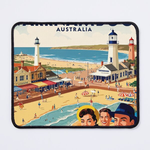 Item preview, Warrnambool Australia Vintage Travel Tourism designed and sold by TravelersGems.