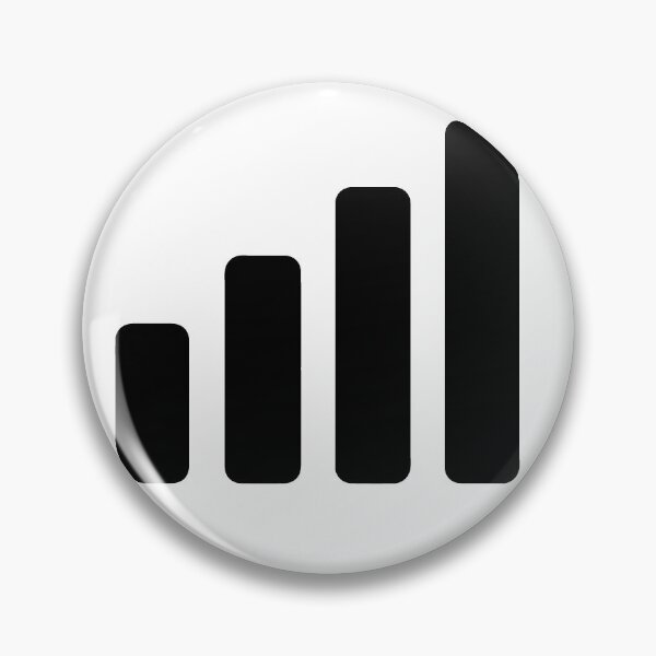 Item preview, Minimalist Wi-Fi Signal Strength Icon designed and sold by varshitha2024.